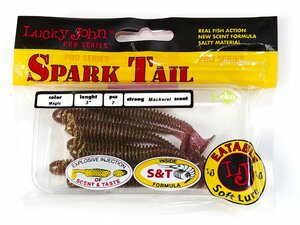 Виброхвосты съедоб. искусст. LJ Pro Series Spark Tail 3,0in (07,60)/S14 7шт., фото 4