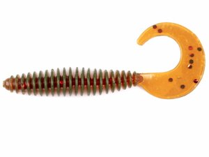 Твистеры съедоб. искусст. LJ Pro Series ULTRAWORM CURLY 2,0in (05.00)/PA16 10шт., фото 3