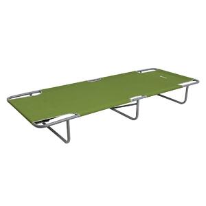 Кровать походная 120кг (стальная труба д.22) зеленый ромб/серый (T-N-BD630-98828-G) NISUS (Тонар), фото 2