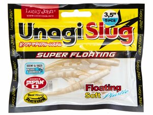 Слаги съедобные плавающие LJ Pro Series UNAGI SLUG 3.5in (08.89)/F33 5шт., фото 3