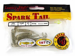 Виброхвосты съедоб. искусст. LJ Pro Series Spark Tail 2,0in (05,00)/S08 10шт., фото 4