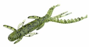 Виброхвосты съедобные искусственные LJ Pro Series HOGY SHRIMP 2,2in (05.60)/PA01 10шт., фото 2