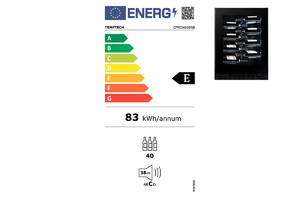 Винный шкаф Temptech CPROX60SRB, фото 6