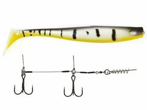Виброхвост LJ 3D BBS Series GIANT KUBIRA SWIM SHAD 10.3in (26,00)/PG23 1шт.+Stinger XL, фото 2