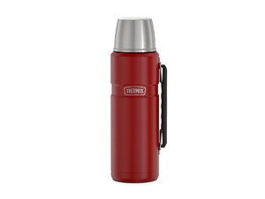 Термос THERMOS KING SK-2010 Rustic Red с ручкой 1.2л (красный), фото 1