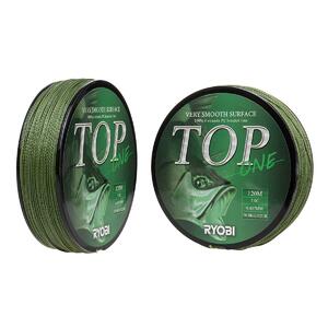 Шнур TOP PE4X-120M 7,0/d-0.437mm Dark green Ryobi, фото 7