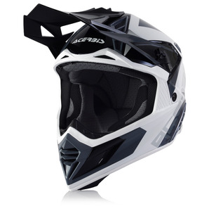 Шлем Acerbis X-TRACK White/Black Glossy S, фото 1