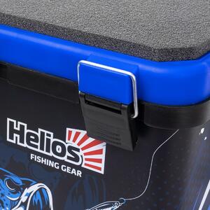 Ящик рыболовный зимний ICE FISHING PERCH односекционный синий (HS-IB-19-IFB-1) Helios, фото 9