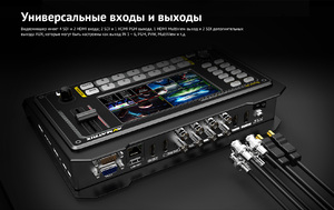 Видеомикшер-стример AVMATRIX Shark S6 компактный 6CH HDMI/SDI, фото 12
