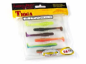Виброхвосты съедоб. искусст. LJ Pro Series TIOGA 2.9in (07.40)/MIX1 7шт., фото 4