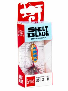 Блесна вращ. Lucky John SHELT BLADE 0 03.0г 015 в блистере, фото 4