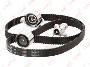 Комплект ремня ГРМ (усиленный ремень) LYNXauto PK-1307 для LEXUS ES300 01-06/RX300-400h 05-08,TOYOTA Alphard 3.0 03-08/Camry(V30) 3.0 01-06/Harrier 3.0 03-06/Highlander 3.0-3.3 00-10, фото 2
