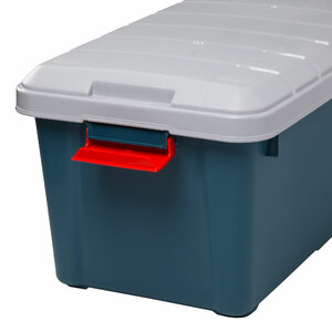 Ящик многофункц. особопрочный СЛЕДОПЫТ Expedition Box, 50 л, 700х360х320 мм, цв. зеленый/серый, фото 6