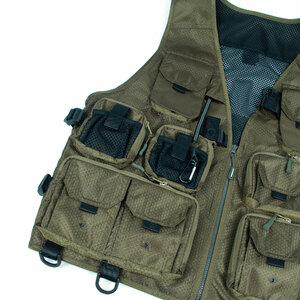 Жилет профессиональный рыболовный "СЛЕДОПЫТ" Fishing Mesh Vest Backpack, р. XXL, фото 8