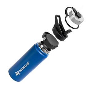 Термобутылка 530ML три крышки (NA.SW-18-RB) Nisus, фото 21