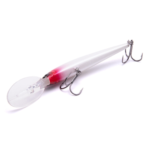 Воблер Namazu Karoshi Minnow, L-110мм, 15 г, минноу, плавающий (4,0-6,0м), цвет №1, фото 4