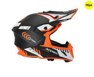 Шлем Acerbis X-TRACK MIPS 22-06 Black/Orange Fluo XXL, фото 3