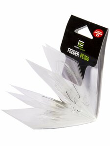 Крючки с поводком FC FEEDER сер. FC106 70см, разм.008, 0,16мм 10шт., фото 6