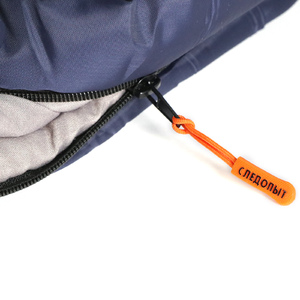 Спальный мешок-кокон  СЛЕДОПЫТ Comfort, 230х80 см, ± 5%, до 0С, 3х слойный, цв.темно-синий, фото 4
