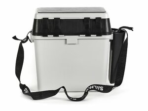Ящик рыболовный зимний Salmo 2-х ярус.(из 5-ти частей) пласт. 39.5x24.5x38см сер., фото 4