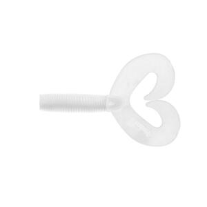 Твистер несъедоб. Credo Double Tail 2,95"/7,5 см White 20шт. (HS-12-001-N-20) Helios, фото 2