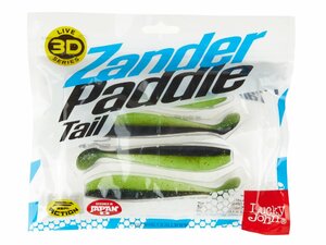 Виброхвосты LJ 3D Series Zander Paddle Tail 4.8in (12.00)/Z05 4шт., фото 4