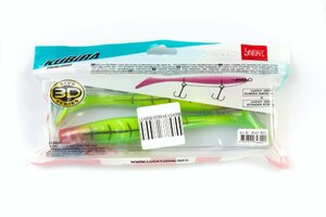 Виброхвосты LJ 3D Series KUBIRA SWIM SHAD 7,0in (17,50)/PG15 2шт., фото 6