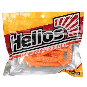 Виброхвост Slash 2,64/6,7 см Orange & Sparkles 10шт. (HS-19-022) Helios (0), фото 2