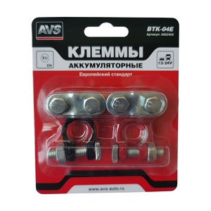 Клеммы аккумулятора AVS BTK-04E, фото 2