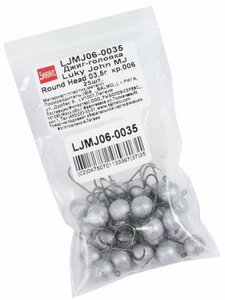 Джиг-головка Lucky John MJ ROUND HEAD 03.5г кр.006, фото 3