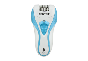 Эпилятор Centek CT-2191 синий+ белый 10 Вт, 2 насадки (+бритва), 2 скорости, фото 1