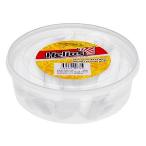 Виброхвост несъедоб. Guru 5,0"/12,7 см White 15шт. (HS-31-001-N-15) Helios (0), фото 2