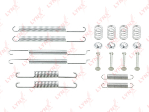 Ремкомплект для установки тормозных колодок барабанного тормоза LYNXauto BC-8049. Для: Skoda, Шкода, Octavia(Октавия)(1U) 99-10 / Roomster(Румстер) 00-15, VW, Фольксваген, Caddy(Кадди) II 00-04., фото 1