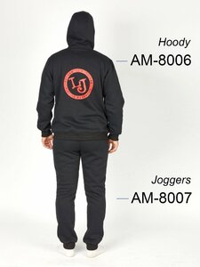 Худи Lucky John 03 (черный р.L), фото 9
