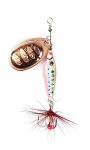 Блесна вращающаяся Lucky John TRIAN BLADE ROUND 06.0г 006, фото 2