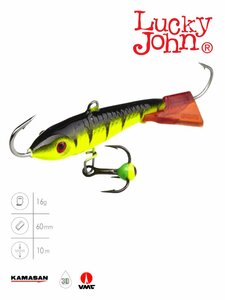 Балансир Lucky John CLASSIC 6 + тр. 60мм/31RT блистер, фото 2