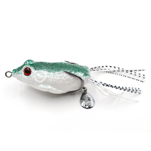 Лягушка-незацепляйка Namazu FROG с лепестком, 65 мм, 18 г, цвет 03, крючок-двойник YR Hooks (BN) #3/, фото 2