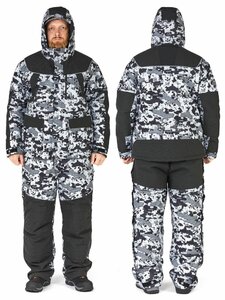 Костюм зим. Norfin EXPLORER 2 CAMO 06 р.XXXL, фото 3
