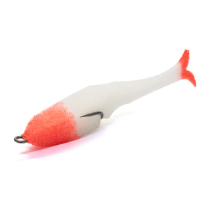 Поролоновая рыбка YAMAN Devious Minnow на двойнике, р. 105 мм, цвет 15 UV (5 шт.), фото 2
