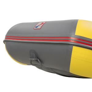Лодка Алтай А320 надувное дно, желтый/серый (модель A-S320AS) Тонар, фото 15