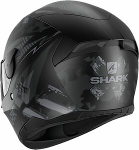 Шлем SHARK D-SKWAL 2 PENXA MAT матовый Black/Anthracite/Anthracite M, фото 5