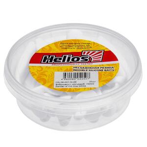 Виброхвост несъедоб. Zander 4"/10,2см White 20шт. (HS-36-001-N-20) Helios, фото 2