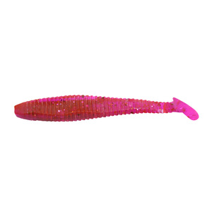 Виброхвост YAMAN PRO Flatter Shad, р.4 inch, цвет #21 - Magic Violet (уп.5 шт), фото 2