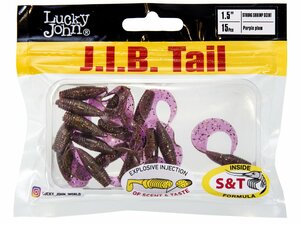 Твистеры съедобные LJ Pro Series J.I.B TAIL 1.5in (03.80)/S13 15шт., фото 3