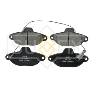 Колодки тормозные передние SUFIX SX-1587 для FIAT Cinquecento (170) 91-99/Palio (178,171) 96-01/Panda (169) 03-12/Punto (176) 93-99/Punto (188) 99-12/600 (187) 97-10, фото 2