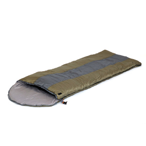Спальный мешок с подголовником СЛЕДОПЫТ Traveller XL,190+35х85см,±5%,до 0С,утеп.термо 300г/м2,цв хаки, фото 2