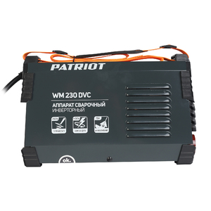 Аппарат сварочный инверторный Patriot WM 230 DVC, фото 4