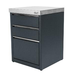 Модуль уличной кухни SMART-600 Стол с тремя ящиками (HS-KU03-SY600) Helios, фото 9
