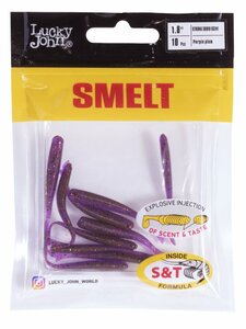 Слаги съедобные искусственные LJ Pro Series SMELT 1,8in (04.60)/S13 10шт., фото 4