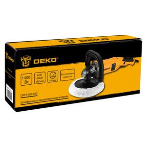 Шлифмашина полировальная сетевая DEKO DKP1400-180, 180мм, 1400 Вт, фото 3